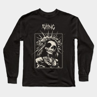 sting bridge skull Long Sleeve T-Shirt